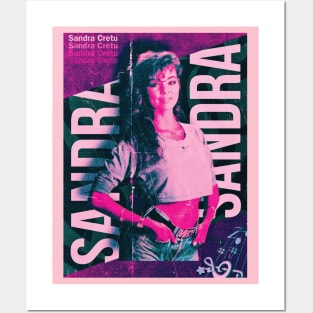 Sandra Cretu -- Retro Fan Design Posters and Art